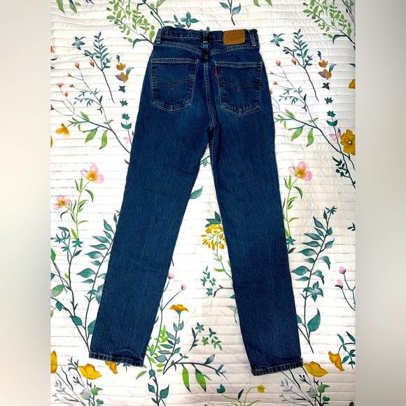 Levi’s 70s High Slim Straight Size 26 in Indigo - GREAT washed condition. - Picture 8 of 9